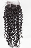 9A Grade Brazilian Curly Hair 3 Bundles and Swiss Lace Closure