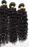 9A Grade Brazilian Curly Hair 3 Bundles and Swiss Lace Closure