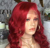 Red Lace Wig