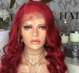 Red Lace Wig